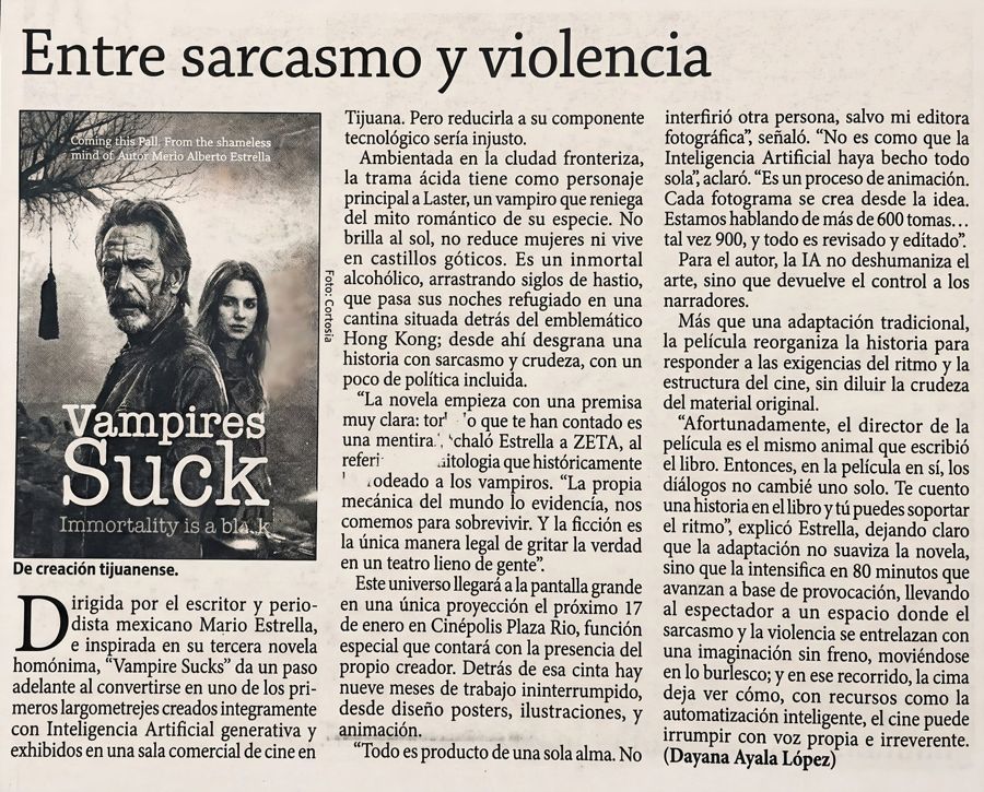 Zeta Tijuana — Entre sarcasmo y violencia